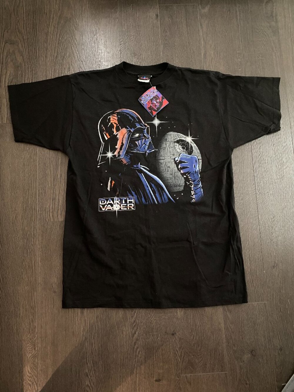 VINTAGE 1997 STAR WARS TRILOGY SPECIAL EDITION DARTH VADER size Large with tag